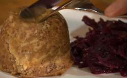 Christmas vegetarian pie with chestnut and suet on Rick Stein’s Cornish Christmas