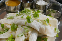 Sanjay’s masala dosa dish on The Hairy Bikers’ Comfort Food