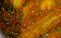 Meera’s Lincolnshire sausage and potato curry on The Hairy Bikers Comfort Food