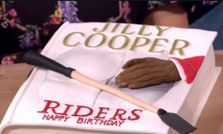 Jilly Cooper’s Birthday Book cake on This Morning