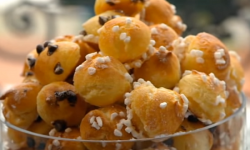 Rachel Khoo chouquettes – choux pastry puffs topped with sugar – on The Little Paris ...