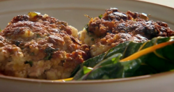 Nigel Slater pork meatballs with anchovies on Saturday Kitchen