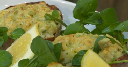 Nathan’s cod and parsley stuffed jacket potato on Saturday Kitchen