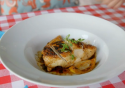 Annetta’s chicken provencal dish on Hidden Restaurants with Michel Roux Jr