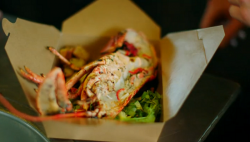 Adam Riley’s BBQ lobster street food on Hidden Restaurants with Michel Roux Jr