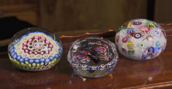 Susan’s paperweights from the nineteenth century on Flog It