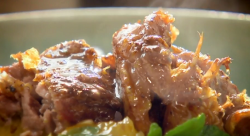 Nigel Slater roast crispy duck with spicy citrus salad on Saturday Kitchen