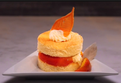 Dan’s Caramelized Peach and Mascarpone Shortcake on Spring Baking Championship