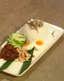 Matt Tebbutt ‘s Nasi lemak breakfast curry dish on Saturday Kitchen