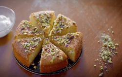 Paul Hollywood shamali cake recipe on Paul Hollywood City Bakes in Cyprus