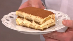 Gino’s proper Italian tiramisu with amaretto liqueur on This Morning