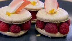 David and Rebecca’s  macarons on Chopping Block