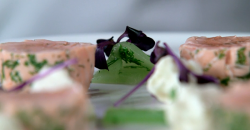 Poached salmon with dill on Raymond Blanc: How to Cook Well.