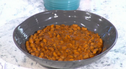 Zoe’s Guinean red red bean stew on Sunday Brunch