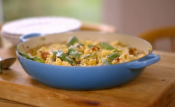 Matt Tebbutt’s chicken and saffron risotto recipe on Save Money: Good Food