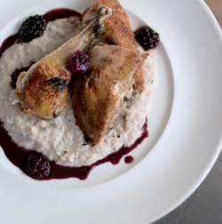 Raymond Blanc’s roast pheasant with bread sauce