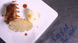 Raymond Blanc roasted pineapple dessert on How To Cook Well