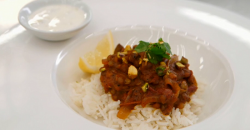 Brodie’s kidney and lentils rogan josh on Masterchef 2017 UK