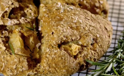 Paul Hollywood’s soda bread with potatoes and rosemary on Paul Hollywood City Bakes