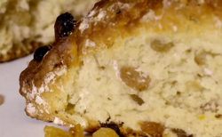 Clodagh Mckenna’s soda bread sultanas and orange zest on Paul Hollywood City Bakes