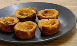 John Whaite’s  Portuguese custard tarts on Chopping Block