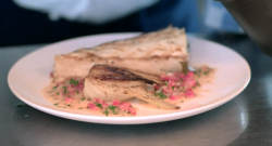 Raymond Blanc turbot with fennel and butter sauce on Raymond Blanc: How to Cook Well