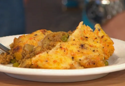 Naughty Keema vegan and shepherds  pie on Sunday Brunch