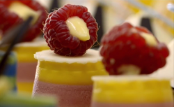 Paul Kelly’s passionfruit and raspberry tart on Paul Hollywood City Bakes