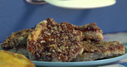 Karen’s  apple butter squares made with a Medieval recipe on Countryfile