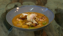 Christian Edwardson’s bouillabaisse fish stew on Saturday kitchen