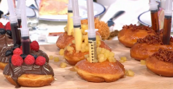 French doughnuts on Sunday Brunch