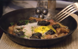 Gypsy eggs with tripe and black pudding on Hairy Bikers’ Best of British