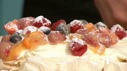 Simon Rimmer’s pavlova with summer fruit on Sunday Brunch