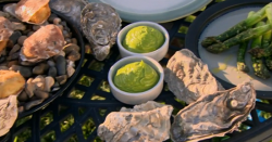 Paul Ainsworth’s Spring feast of oysters with asparagus and seaweed on Countryfile