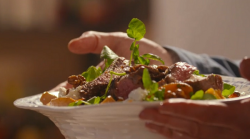 Simon Rimmer roasted squash steak salad on Eat the Week with Iceland