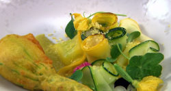 Mike’s summer meadow dish on Great British Menu