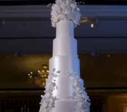 Karisha’s Floral Wedding Cake on Extreme Cake Makers