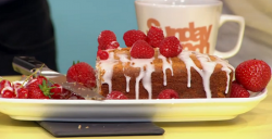 Simon Rimmer’s lemon coconut poppy seed loaf on Sunday Brunch