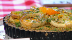 Adria Wu’s chickpea Quiche on Sunday Brunch