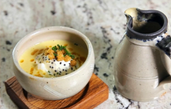 Paul Ainsworth’s smoked haddock soup on Yes Chef