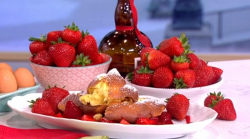 Wolfgang Puck’s strawberries with an a-list twist on This Morning