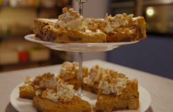 Simon Rimmer’s chocolate caramel tray bake on Eat the Week with Iceland