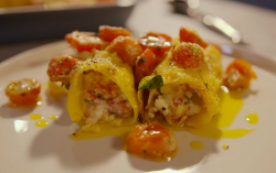 Simon Rimmer’s salami cannelloni on Eat the Week with Iceland