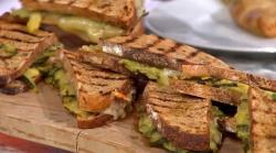 Tim Maddams courgette toasties on Sunday Brunch