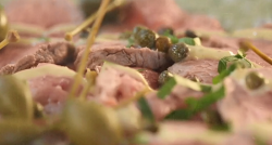 The hairy bikers veal in tuna sauce (Rose veal tonnato) on Saturday kitchen