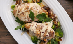 Simon Rimmer chicken with Broccoli and Dates on Sunday Brunch