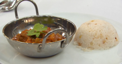 Dev’s lamb bhuna curry on Celebrity MasterChef 2017