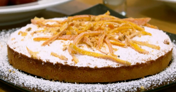 Pat King’s almond cake on The Big Family Cooking Showdown