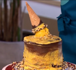 Phillip Schofield’s chocolate ice cream dripping cake on This Morning