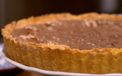 The Massaccesi’s torta nera chocolate, coffee and walnut tart on The Big Family Cooking Sh ...